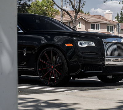 Фото дисков Savini SV41 на Rolls-Royce Ghost I