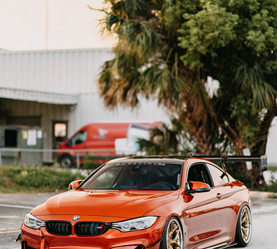 Фото дисков Brixton Forged PF5 на BMW 4/M4 (F32/F82)