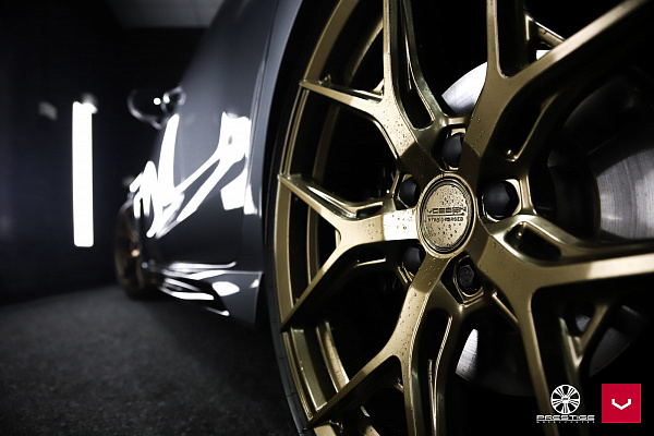 Фото дисков Vossen HF-5 Сатиновая бронза на Audi A/S/RS 3 (8Y)