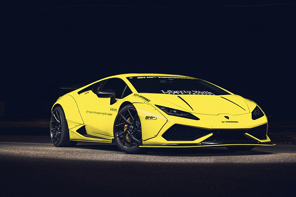 Фото дисков Savini SV67 Сатиновый темный лак на Lamborghini Huracan
