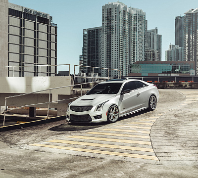 Фото дисков Vossen HF-5 на Cadillac ATS