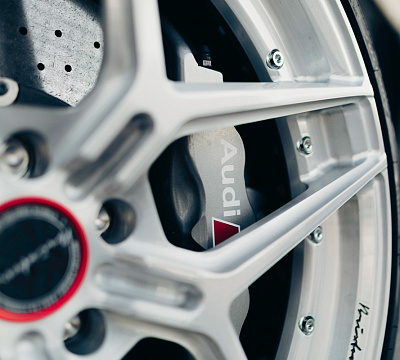 Фото дисков Brixton Forged WR7 на Audi R8 (4S)