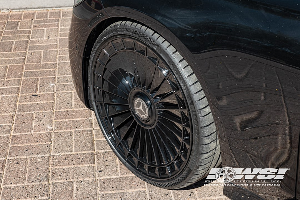 Фото дисков Giovanna Kapletta Черный глянец на Mercedes-Benz S-Class (W223)