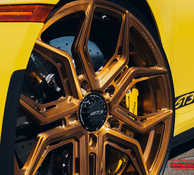 Фото дисков Vossen EVO-3R на Porsche 911 VIII