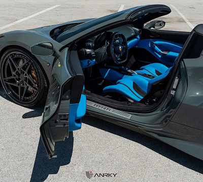 Фото дисков Anrky S3-X3 на Ferrari F8