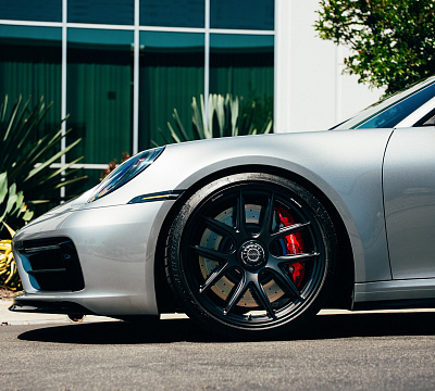Фото дисков Brixton Forged FDE01 на Porsche 911 VIII
