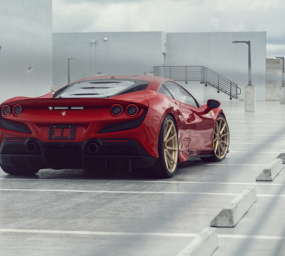 Фото дисков Vossen EVO-2 на Ferrari F8
