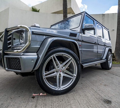Фото дисков HRE P107 на Mercedes-Benz G-Class II