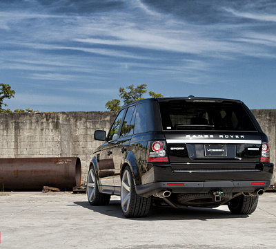 Фото дисков Vossen CV3 на Land Rover Range Rover Sport I