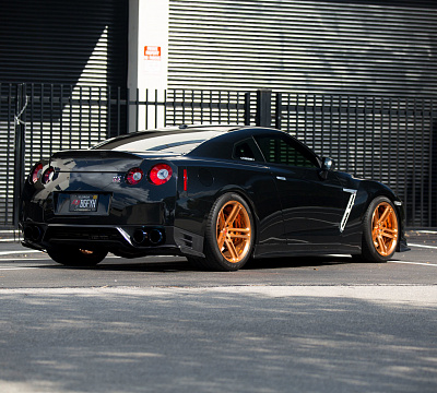 Фото дисков Vossen CG-202 на Nissan GT-R