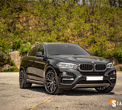 Фото дисков Vossen HF-2 на BMW X6/X6 M (F16/F86)