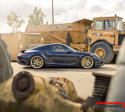 Фото дисков Vossen RS74 на Porsche 911 VII