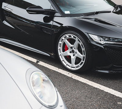 Фото дисков Brixton Forged TR05 AERO1 на Acura NSX II