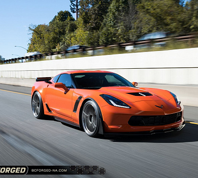 Фото дисков BC Forged HCA383 на Chevrolet Corvette C7