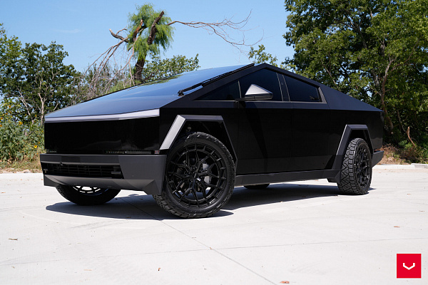 Фото дисков Vossen HFX-1 (6-Lug) Черный глянец на Tesla Cybertruck