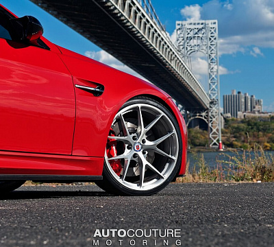 Фото дисков HRE P101 на BMW 3/M3 (E90)