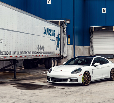 Фото дисков Vossen HF-2 на Porsche Panamera II