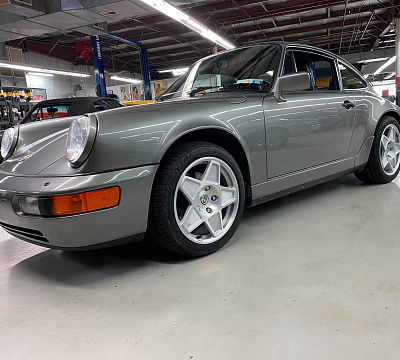 Фото дисков HRE 505M на Porsche 911 III