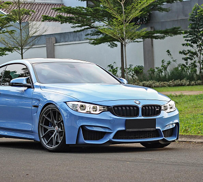 Фото дисков HRE P101 на BMW 4/M4 (F32/F82)
