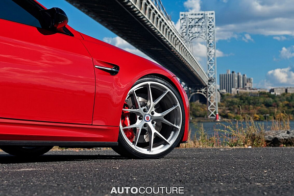 Фото дисков HRE P101 Глянцевый лак на BMW 3/M3 (E90)