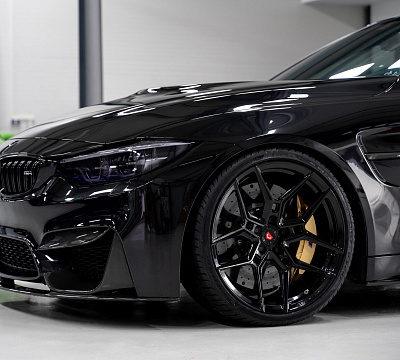 Фото дисков Vossen EVO-4 на BMW 4/M4 (F32/F82)