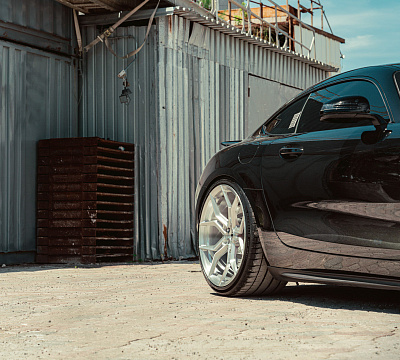 Фото дисков Vossen EVO-3 на Mercedes-Benz AMG GT I