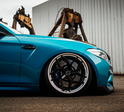 Фото дисков Brixton Forged PF5 на BMW 2/M2 (F22/F87)