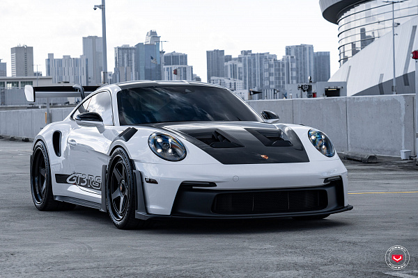 Фото дисков Vossen GEN-01 (3-Piece) Черный матовый на Porsche 911 VIII