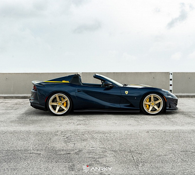 Фото дисков Anrky AN35 на Ferrari 812