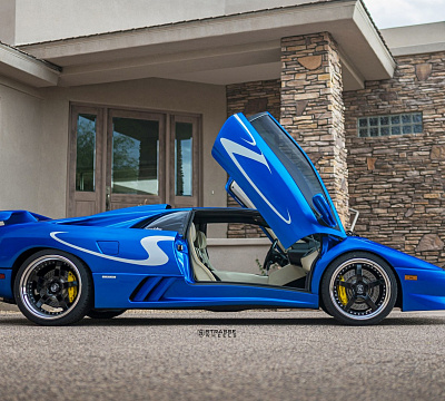 Фото дисков Strasse Wheels S5 Performance на Lamborghini Diablo