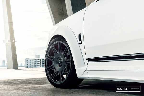 Фото дисков NOVITEC SP2 Сатиновый темный лак на Rolls-Royce Cullinan