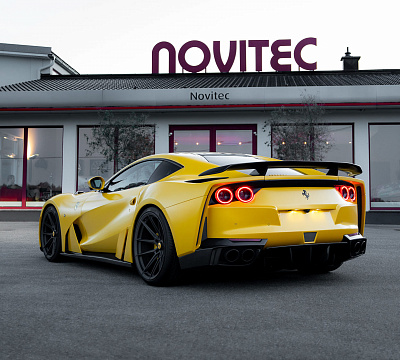 Фото дисков NOVITEC NF10 на Ferrari 812