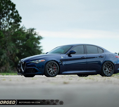 Фото дисков BC Forged HCA381 на Alfa Romeo Giulia II (952)