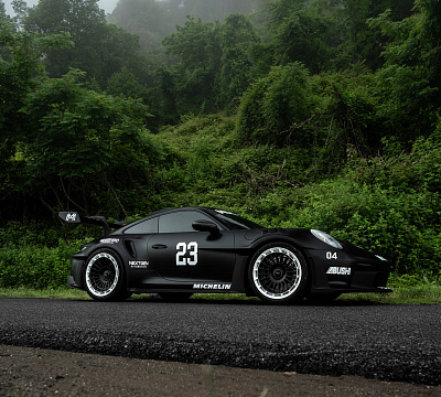 Фото дисков Brixton Forged TR11 AERO1 на Porsche 911 VIII