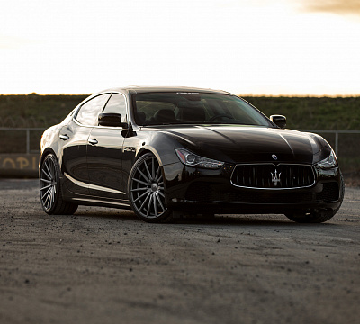 Фото дисков Vossen VFS-2 на Maserati Ghibli