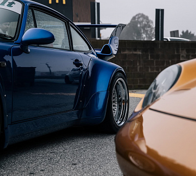 Фото дисков Brixton Forged TR20 на Porsche 911 III