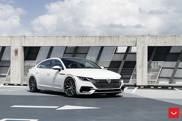 Фото дисков Vossen HF-2 Алмазная проточка на Volkswagen Arteon