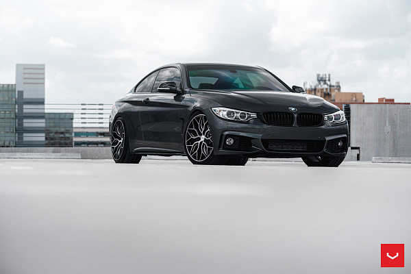 Фото дисков Vossen HF-2 Алмазная проточка на BMW 4/M4 (F32/F82)