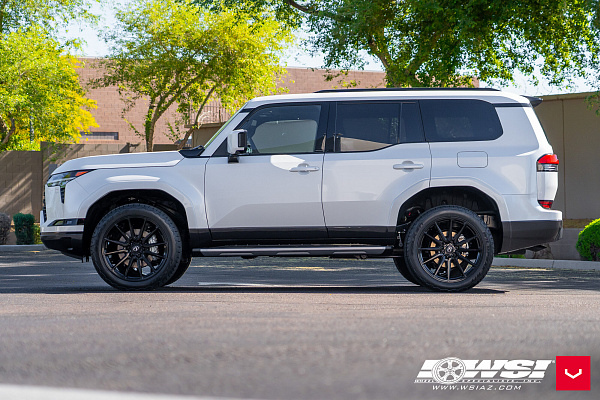 Фото дисков Vossen HF6-1 Черный глянец на Lexus GX III