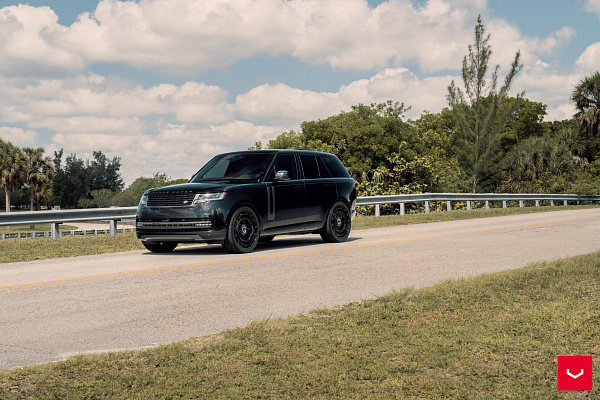 Фото дисков Vossen HF-9 Черный глянец на Land Rover Range Rover V