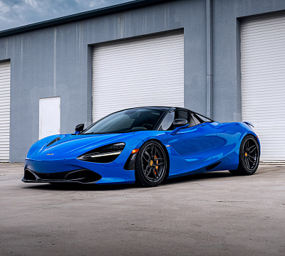 Фото дисков Strasse Wheels SV4 Deep Concave FS на McLaren 720S