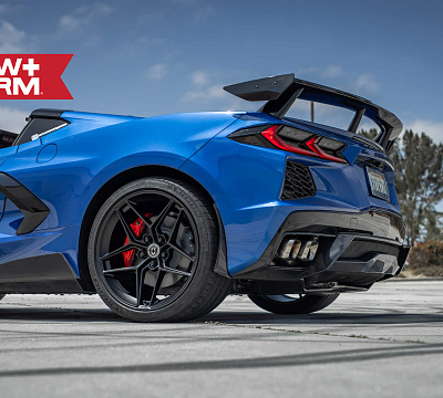 Фото дисков HRE FF11 на Chevrolet Corvette C8