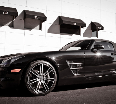 Фото дисков CEC C883 на Mercedes-Benz SLS AMG