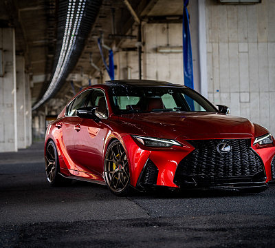 Фото дисков Vossen HF-5 на Lexus IS III