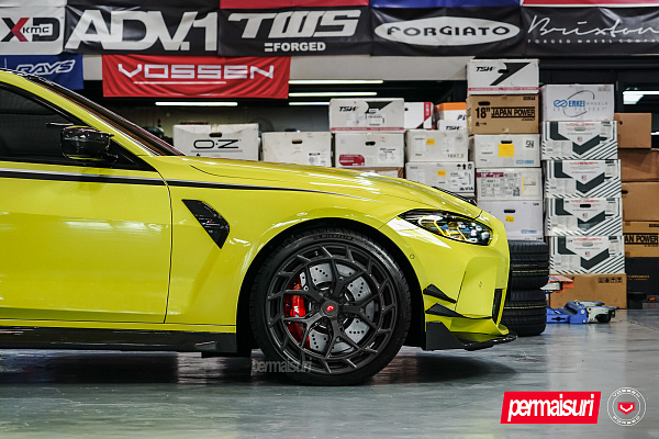 Фото дисков Vossen LC3-01T Сатиновый темный лак на BMW 4/M4 (G22/G82)