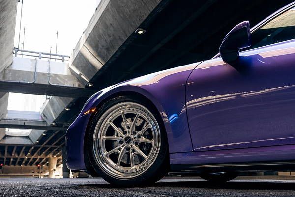 Фото дисков Brixton Forged PF12 R / RS Глянцевый лак на Porsche 911 VIII