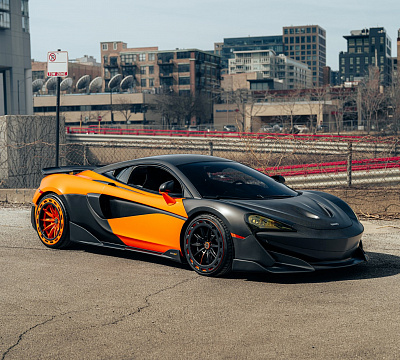 Фото дисков Brixton Forged FDE11 Aerotech на McLaren 600