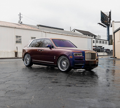 Фото дисков HRE L109M на Rolls-Royce Cullinan