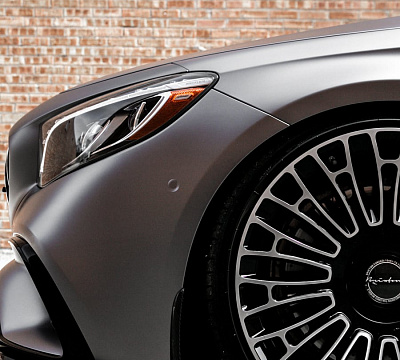 Фото дисков Brixton Forged LX01 на Mercedes-Benz S-Class (W222, C217)