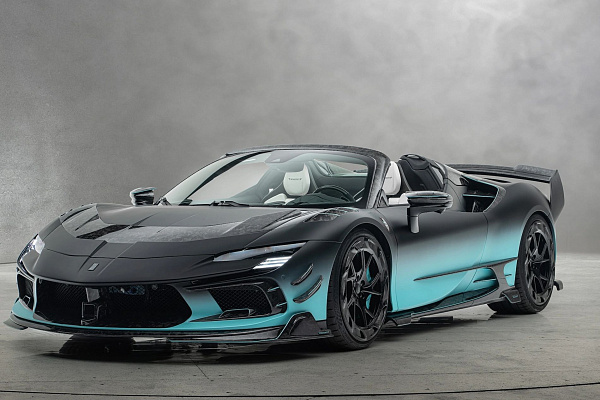 Фото дисков Mansory YT.5 Черный глянец на Ferrari SF90